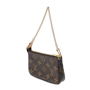 Louis Vuitton Accessory Brown Monogram Canvas Pouch